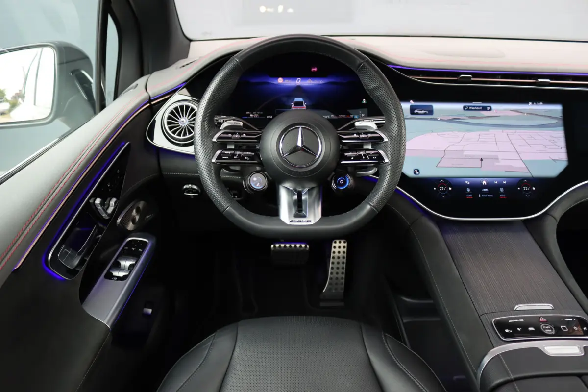 AMG 43 4MATIC Premium+ 91 kWh | Luchtvering | Hyperscreen | Achterasbesturing | Distronic+ | HUD | Burmester | Stoelventilatie | Digital Light |