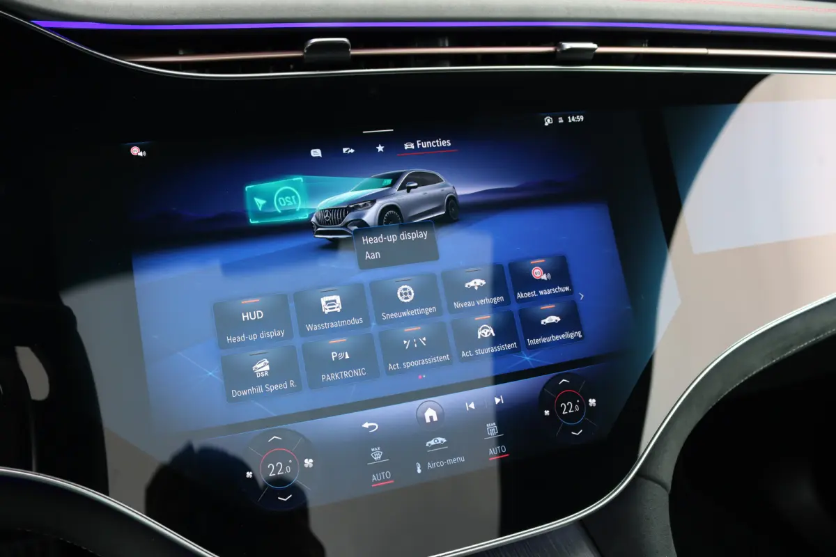 AMG 43 4MATIC Premium+ 91 kWh | Luchtvering | Hyperscreen | Achterasbesturing | Distronic+ | HUD | Burmester | Stoelventilatie | Digital Light |