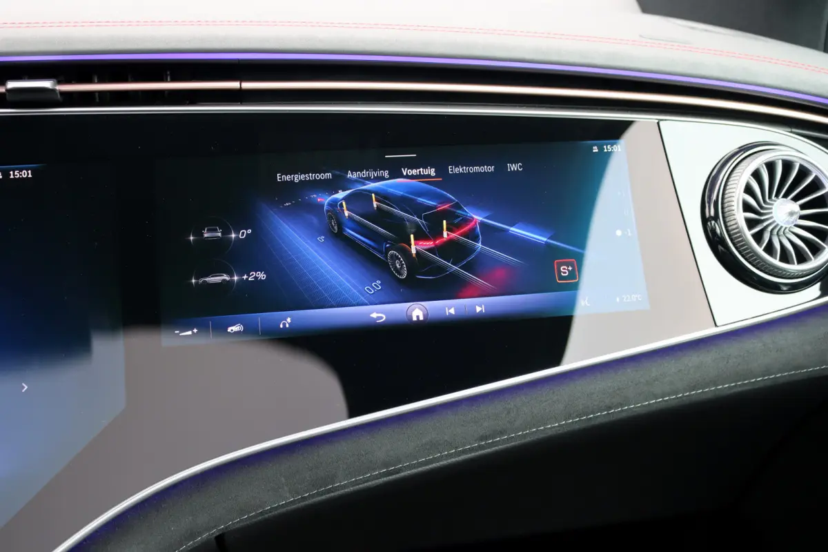 AMG 43 4MATIC Premium+ 91 kWh | Luchtvering | Hyperscreen | Achterasbesturing | Distronic+ | HUD | Burmester | Stoelventilatie | Digital Light |