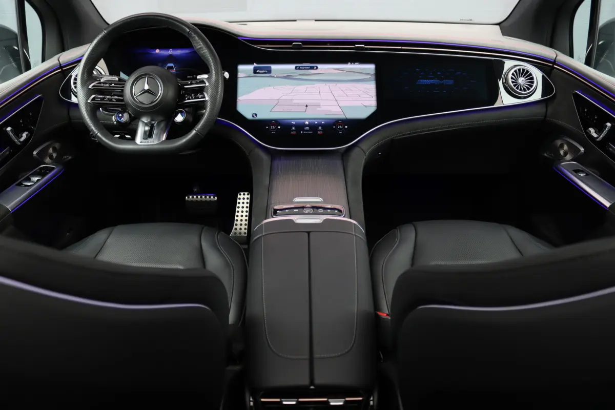 AMG 43 4MATIC Premium+ 91 kWh | Luchtvering | Hyperscreen | Achterasbesturing | Distronic+ | HUD | Burmester | Stoelventilatie | Digital Light |