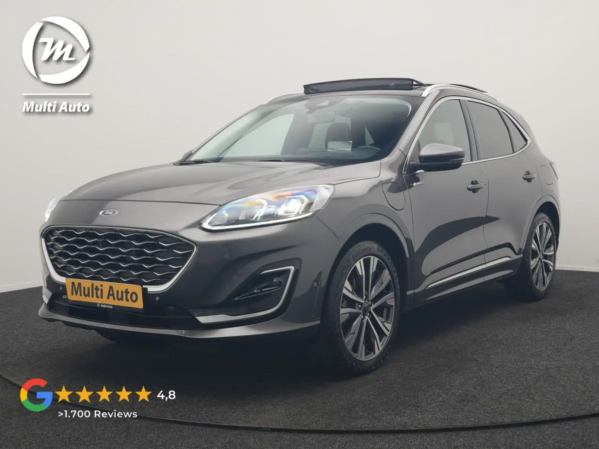 2.5 Vignale PHEV 225pk Dealer O.H. | Trekhaak Af Fabriek | Panodak | Adaptive Cruise | Head Up | 360 Camera | Bang & Olufsen | Lederen Comfortstoelen Memory & Verwarmd | Stuur Verwarmd | App