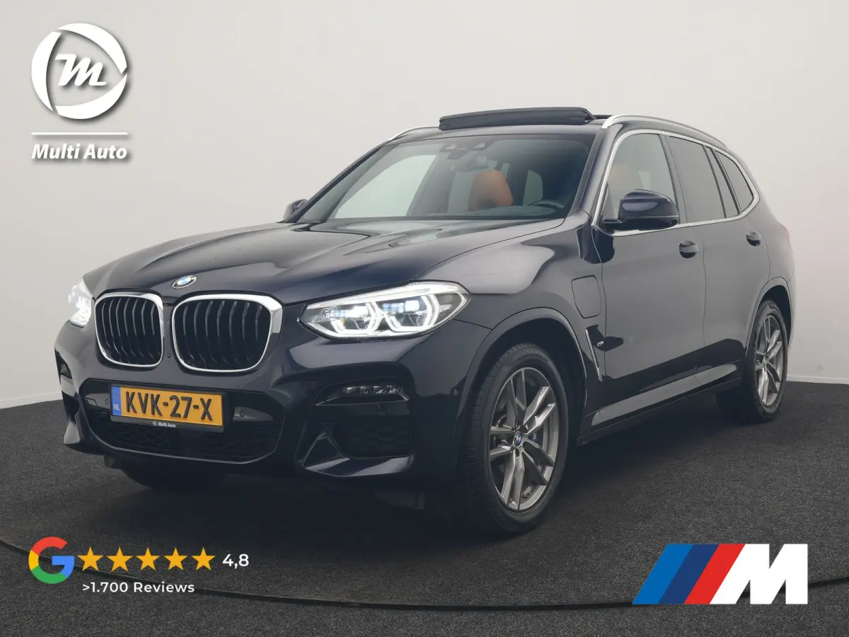 xDrive30e M Sport PHEV 293pk Dealer O.H. | Panodak | Adaptive Cruise | Head Up | 360 Camera | Harman / Kardon | Lederen Competition Stoelen Memory & Verewarmd | Stuur Verwarmd | Blis | Adapt