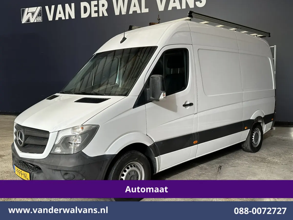 314 CDI 143pk Automaat L2H2 Euro6 Airco | Camera | Navigatie | 2800kg Trekhaak | Imperiaal Cruisecontrol, Trap, Bijrijdersbank