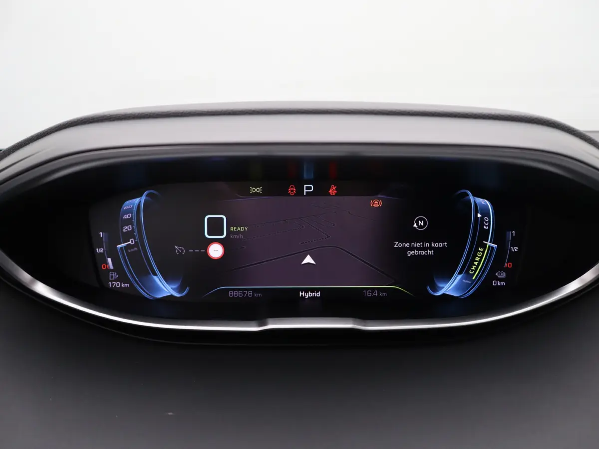 1.6 HYbrid 225 Allure Pack Business Camera | Climate Control | Cruise Control | Navigatie | Parkeersensoren Voor en Achter | Dodehoekbewaking | Half Leder | 18" Lichtmetalen Velgen