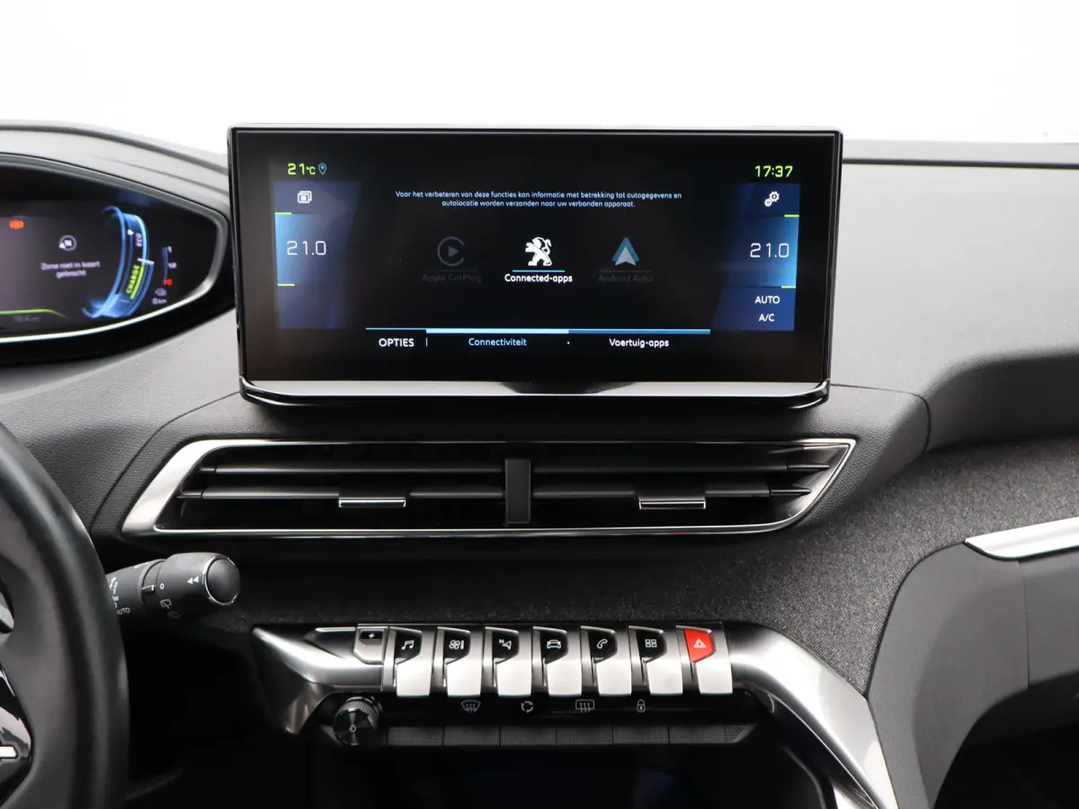 1.6 HYbrid 225 Allure Pack Business Camera | Climate Control | Cruise Control | Navigatie | Parkeersensoren Voor en Achter | Dodehoekbewaking | Half Leder | 18" Lichtmetalen Velgen