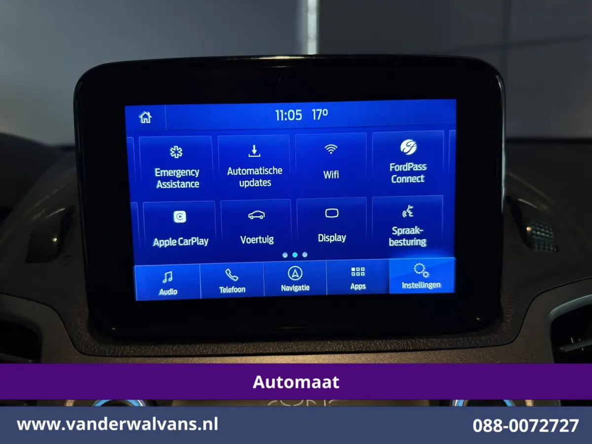1.5 EcoBlue 120pk Automaat L1H1 Euro6 Airco | Navigatie | Camera | Cruisecontrol | Apple Carplay Parkeersensoren, Verwarmde voorruit, 1500kg trekvermogen