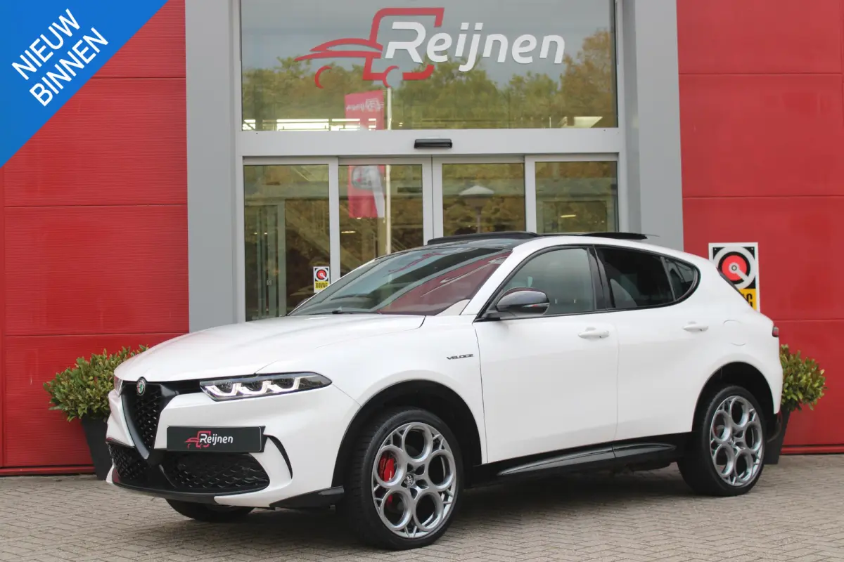 1.3T 280PK PHEV VELOCE | PANORAMISCH SCHUIF/KANTEL DAK | PREMIUM PACK: LEDEREN BEKLEDING/GEVENTILEERDE VOORSTOELEN/4-VOUDIG ELEKTRISCH VERSTELBARE LENDESTEUN VOORSTOELEN/HOOGGLANS ZWARTE RAA