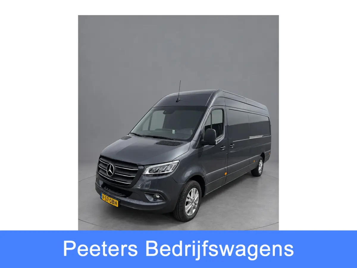 315 1.9 CDI L3H2 RWD PB Edition Camera, Cruise, Carplay, LED, 2 x Schuifdeur, Automaat, 10,5'' Mbux, Leder, Sensoren, 150pk, Uniek!