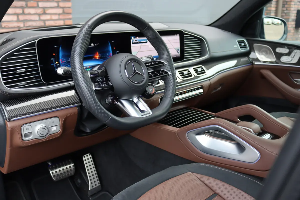 AMG 53 Hybrid Premium 4MATIC+ | Luchtvering | Distronic | Carbon | Memory | Burmester | Stoelventilatie | Luchtkwaliteitspakket | Surround Camera | Keyless Go | Augmented Reality | Nappa Led