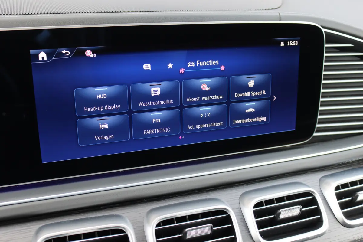 AMG 53 Hybrid 4MATIC+ | Luchtvering | Comfortpakket+ Achter | MBUX Tablet | Panoramadak | Trekhaak | Burmester | Memory | Surround Camera | HUD | Keyless Go | Nappa Leder | Augmented Reality
