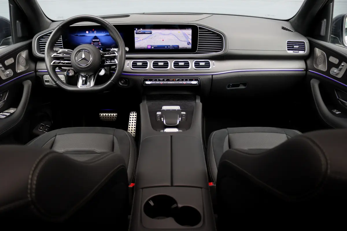 AMG 53 Hybrid 4MATIC+ | Luchtvering | Comfortpakket+ Achter | MBUX Tablet | Panoramadak | Trekhaak | Burmester | Memory | Surround Camera | HUD | Keyless Go | Nappa Leder | Augmented Reality