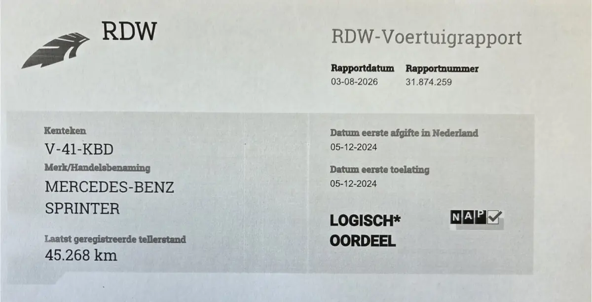 315 CDI L3/H2 Mbux Camera Radar 270 Gr achterdeuren