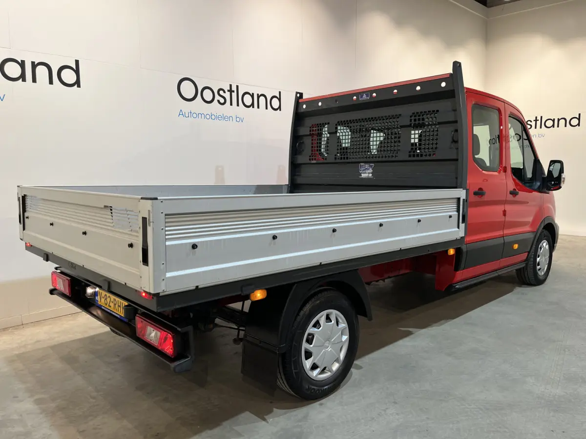350 2.0 TDCI L3H1 130 PK DC 6 pers. Trend Open Laadbak / Euro 6 / Airco / Cruise Control / 35.000 KM !!