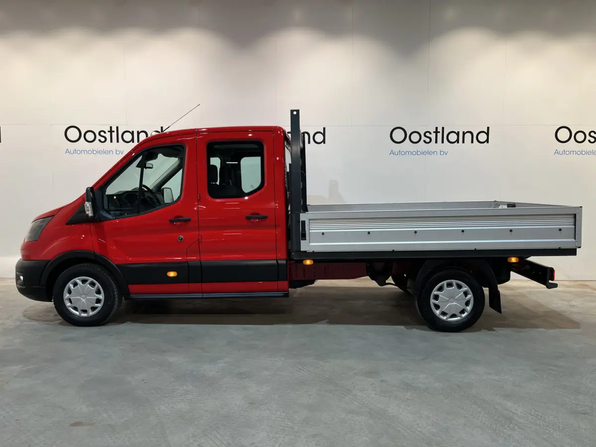 350 2.0 TDCI L3H1 130 PK DC 6 pers. Trend Open Laadbak / Euro 6 / Airco / Cruise Control / 35.000 KM !!