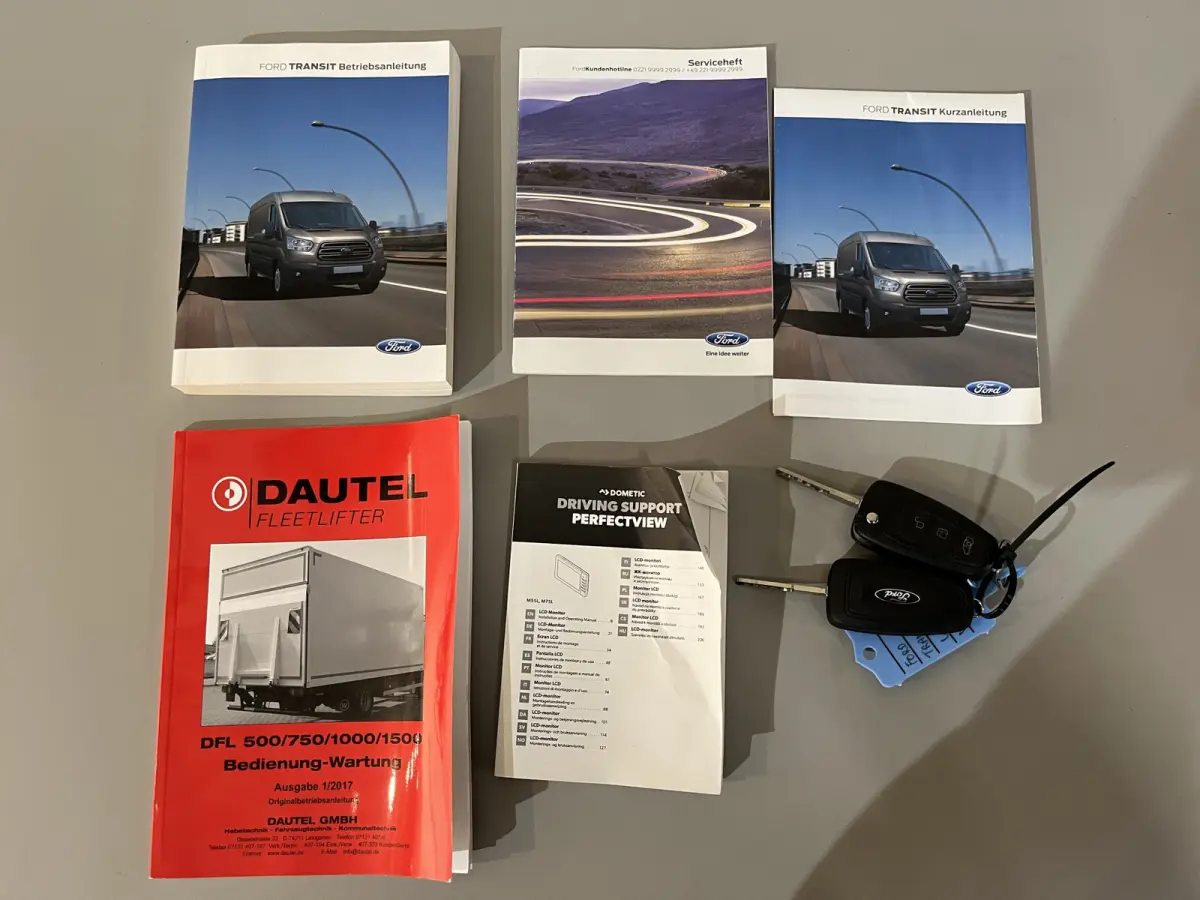 350 2.0 TDCI L3 Trend Bakwagen / Dautel Laadklep / Meubelbak / Euro 6 / Airco / Camera / Cruise Control / 3-Zits / 30.000 KM !!