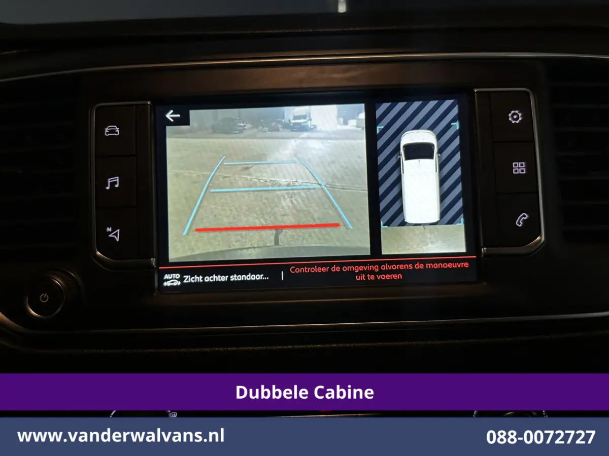 2.0 BlueHDI 123pk L3H1 Dubbele Cabine Euro6 Airco | 6-Zits | 2x Zijdeur | Camera | Navigatie | Apple Carplay Android Auto, Cruisecontrol, Parkeersensoren, 2500kg Trekhaak