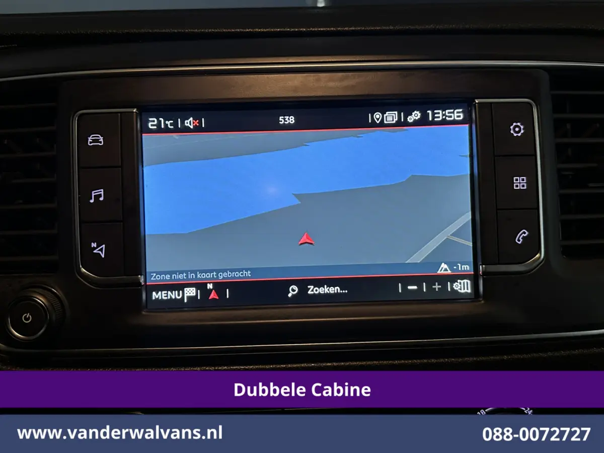 2.0 BlueHDI 123pk L3H1 Dubbele Cabine Euro6 Airco | 6-Zits | 2x Zijdeur | Camera | Navigatie | Apple Carplay Android Auto, Cruisecontrol, Parkeersensoren, 2500kg Trekhaak