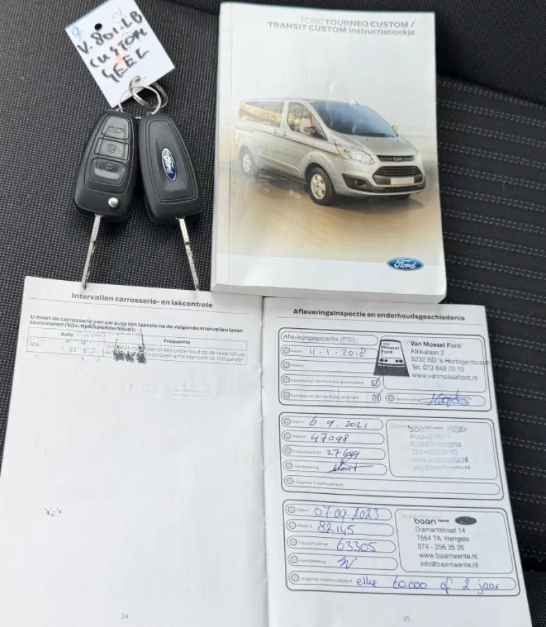 2.0 TDCI 77KW 105PK L2H1 EURO 6 AIRCO/ CRUISE CONTROL/ TREKHAAK/ 100% DEALERONDERHOUDEN