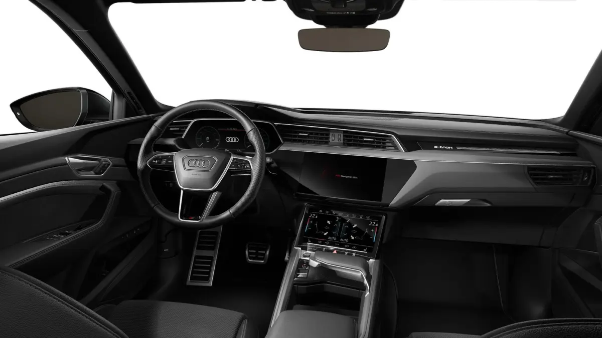 55 quattro S Edition 115 kWh Trekhaak - Panoramadak - Adaptieve Cruise Control - Head up - Stoelverwarming voor/achter - LED koplampen - Uitgebreide interieurvoorverwarming -