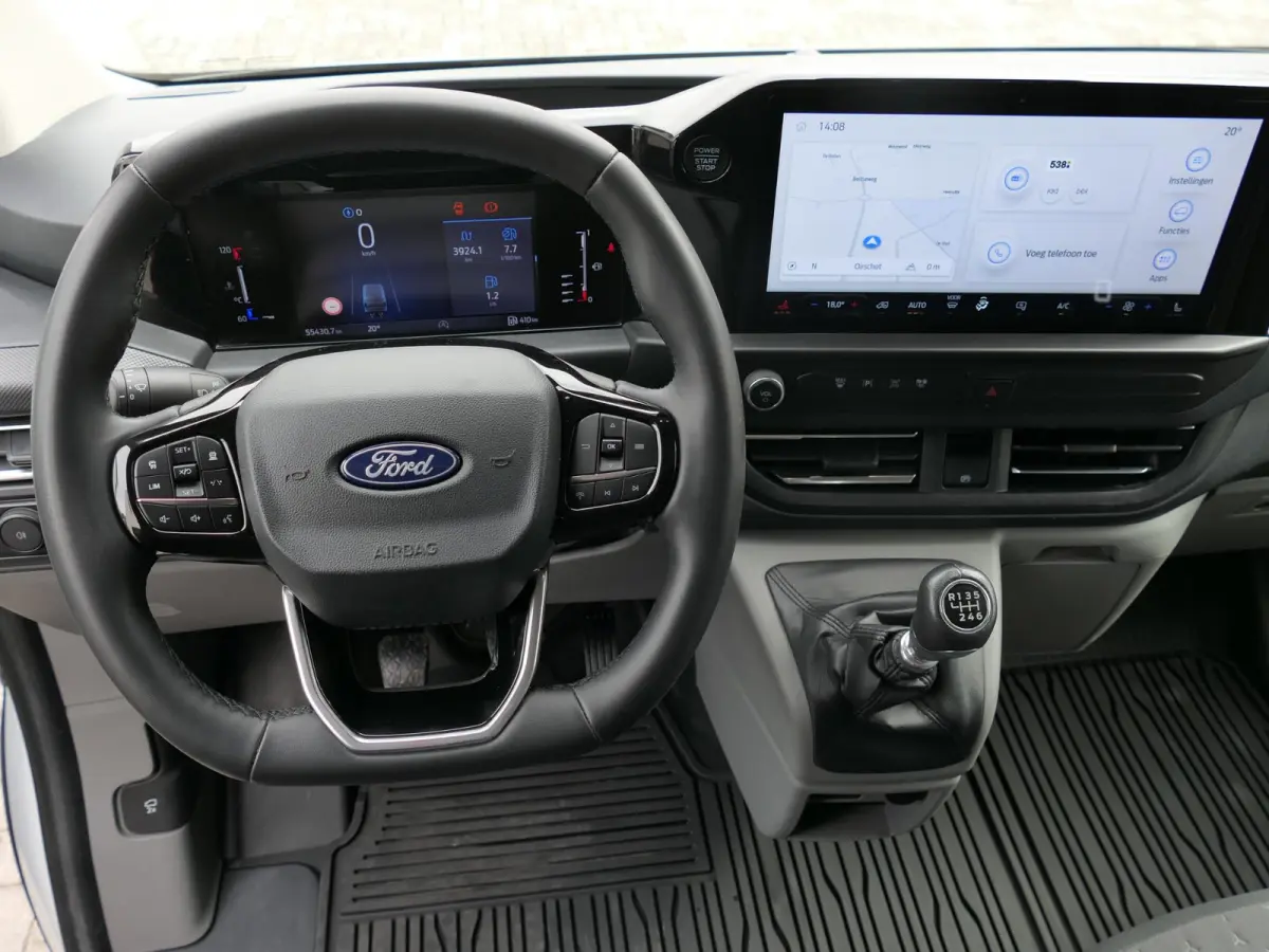 300 2.0 TDCI L1H1 Limited | Apple-/Android Carplay | Stoelverwarming | Dodehoek detectie | ACC | BearLock | Climate control | 3 zits | Groot navigatiescherm | Lichtmetalen velgen