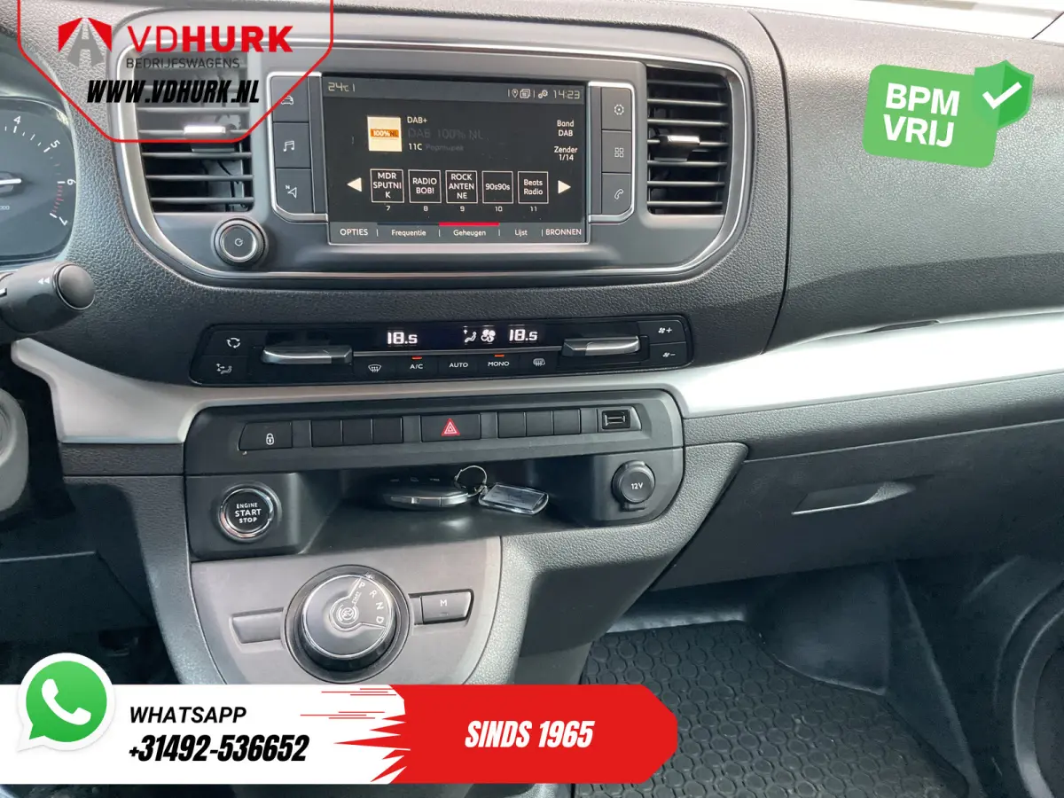 2.0 MJ 180 pk Aut. DC Dubbel Cabine Xenon/ 2x Schuifdeur/ Carplay/ Keyless/ Navi/ Climate/ Camera/ Cruise/ 17’LMV/ PDC/ DAB