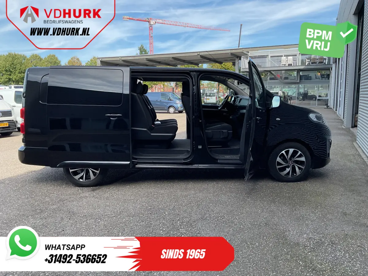 2.0 MJ 180 pk Aut. DC Dubbel Cabine Xenon/ 2x Schuifdeur/ Carplay/ Keyless/ Navi/ Climate/ Camera/ Cruise/ 17’LMV/ PDC/ DAB