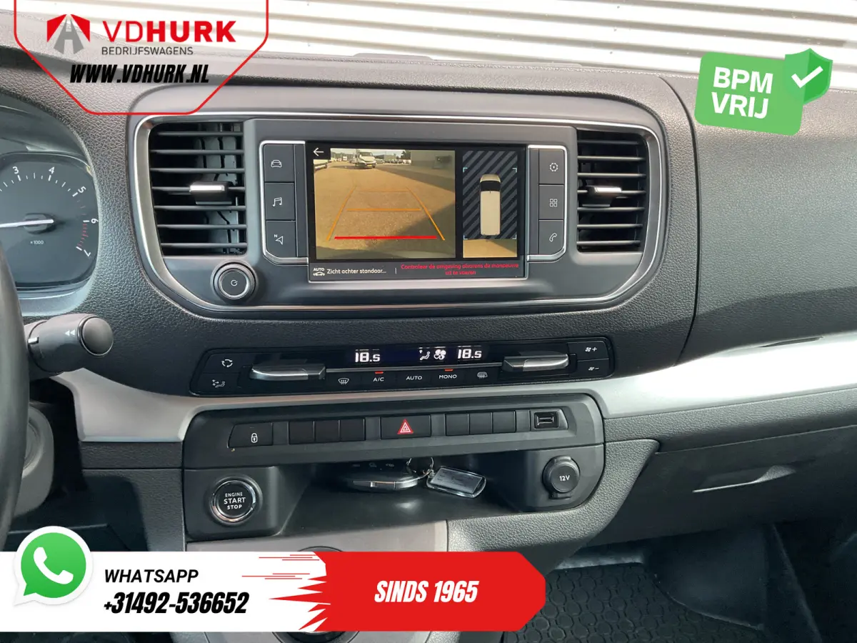 2.0 MJ 180 pk Aut. DC Dubbel Cabine Xenon/ 2x Schuifdeur/ Carplay/ Keyless/ Navi/ Climate/ Camera/ Cruise/ 17’LMV/ PDC/ DAB