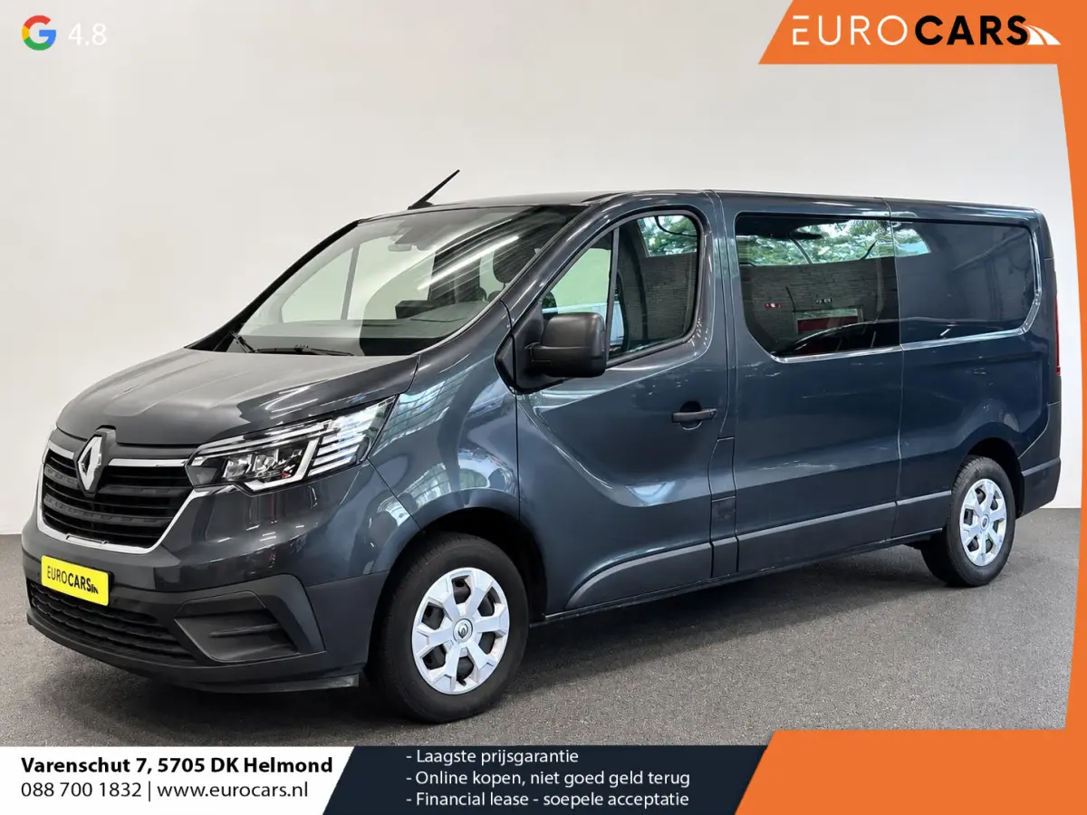 2.0 dCi 130 T30 L2H1 Comfort Dubbele Cabine Keyless Entry Trekhaak Camera LED Koplampen Navigatie Cruise Control Parkeersensoren rondom