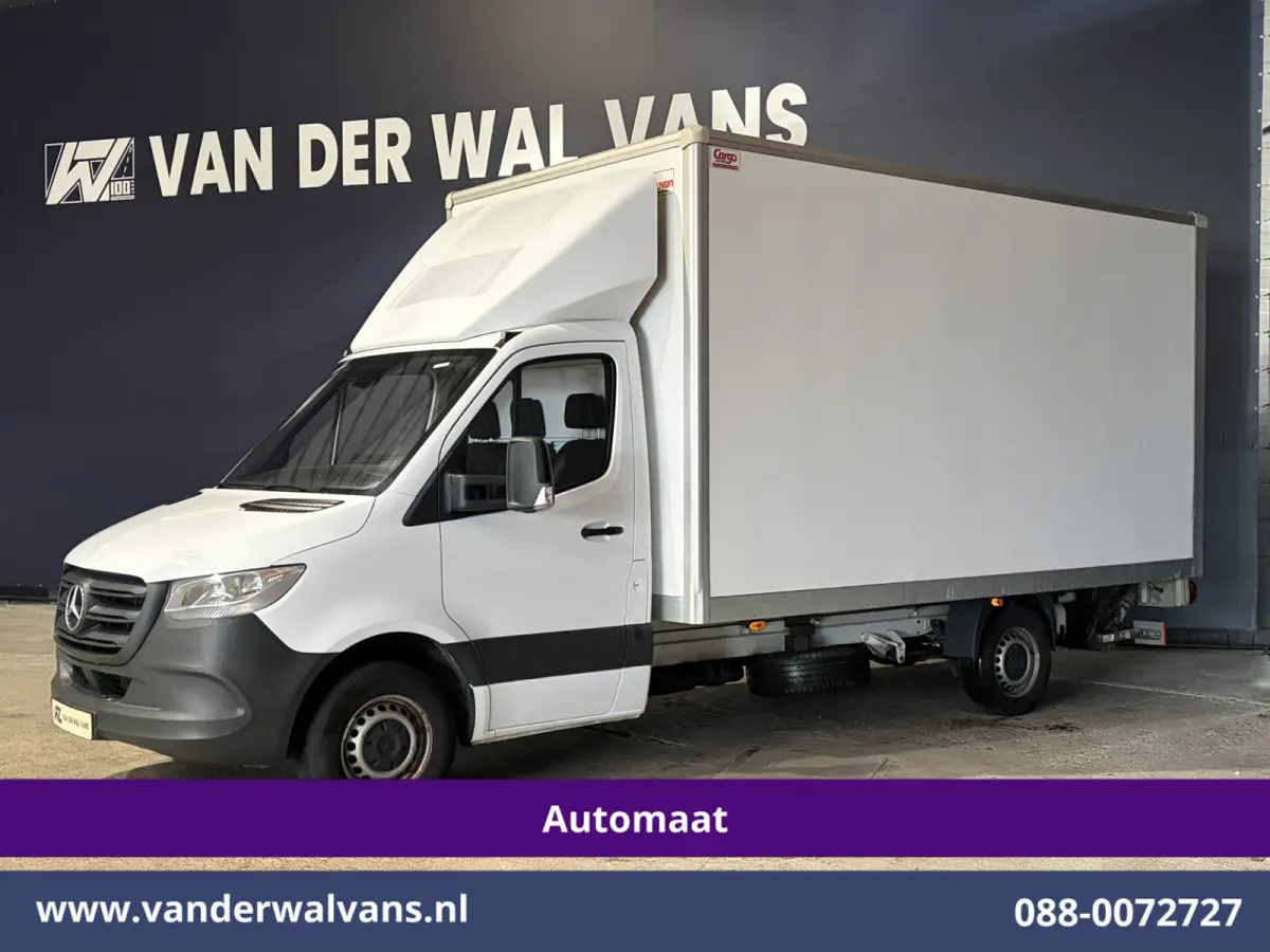 315 CDI 150pk 9G-Tronic Automaat Bakwagen 22m3 KUUB Laadklep Zijdeur Euro6 Airco | LAT om LAT | Leder Bijrijdersbank