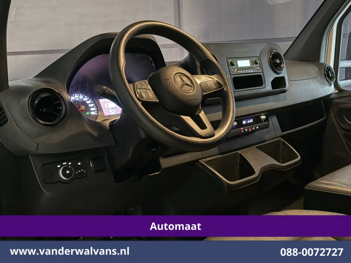 315 CDI 150pk 9G-Tronic Automaat Bakwagen 22m3 KUUB Laadklep Zijdeur Euro6 Airco | LAT om LAT | Leder Bijrijdersbank