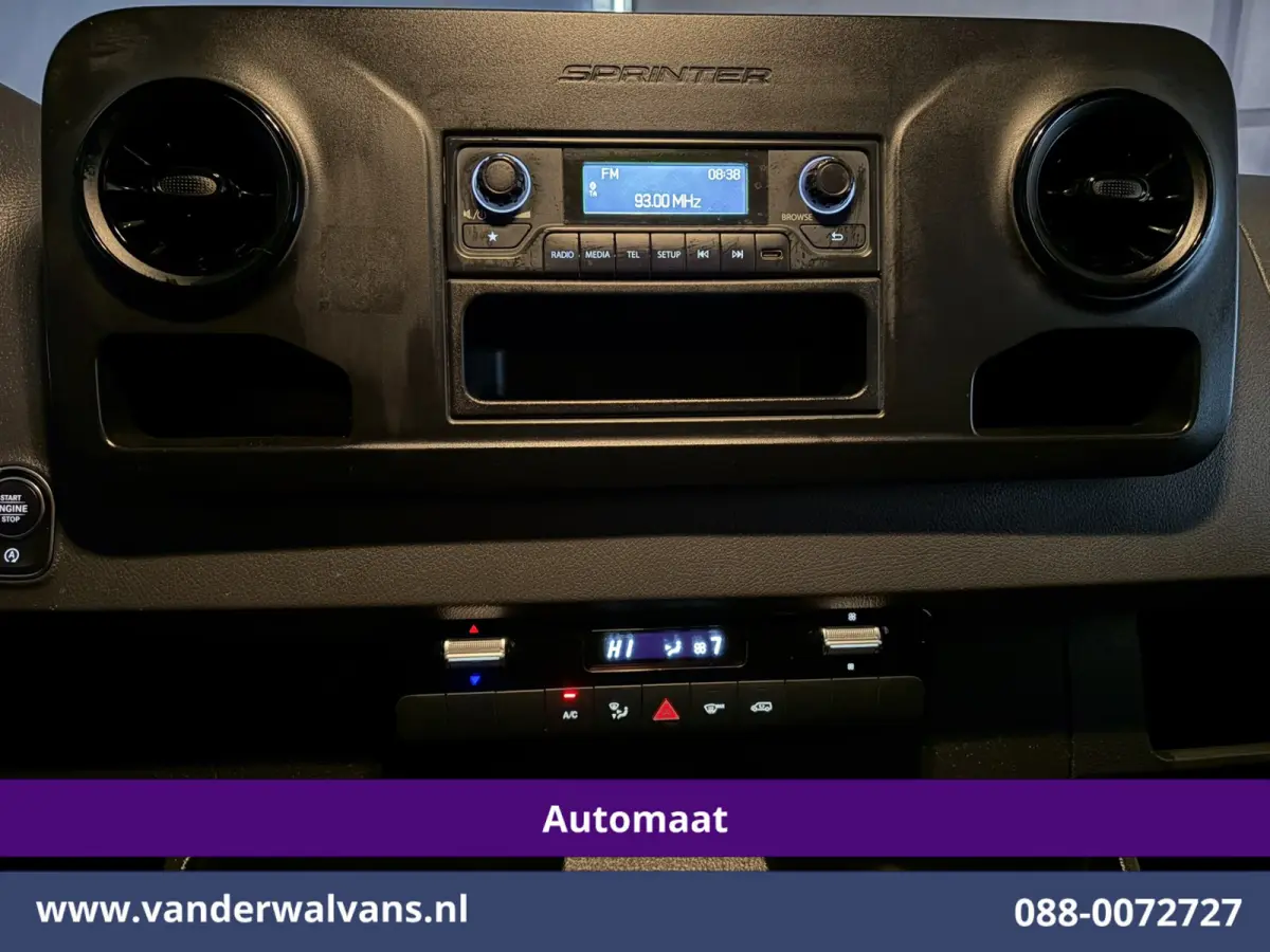 315 CDI 150pk 9G-Tronic Automaat Bakwagen 22m3 KUUB Laadklep Zijdeur Euro6 Airco | LAT om LAT | Leder Bijrijdersbank