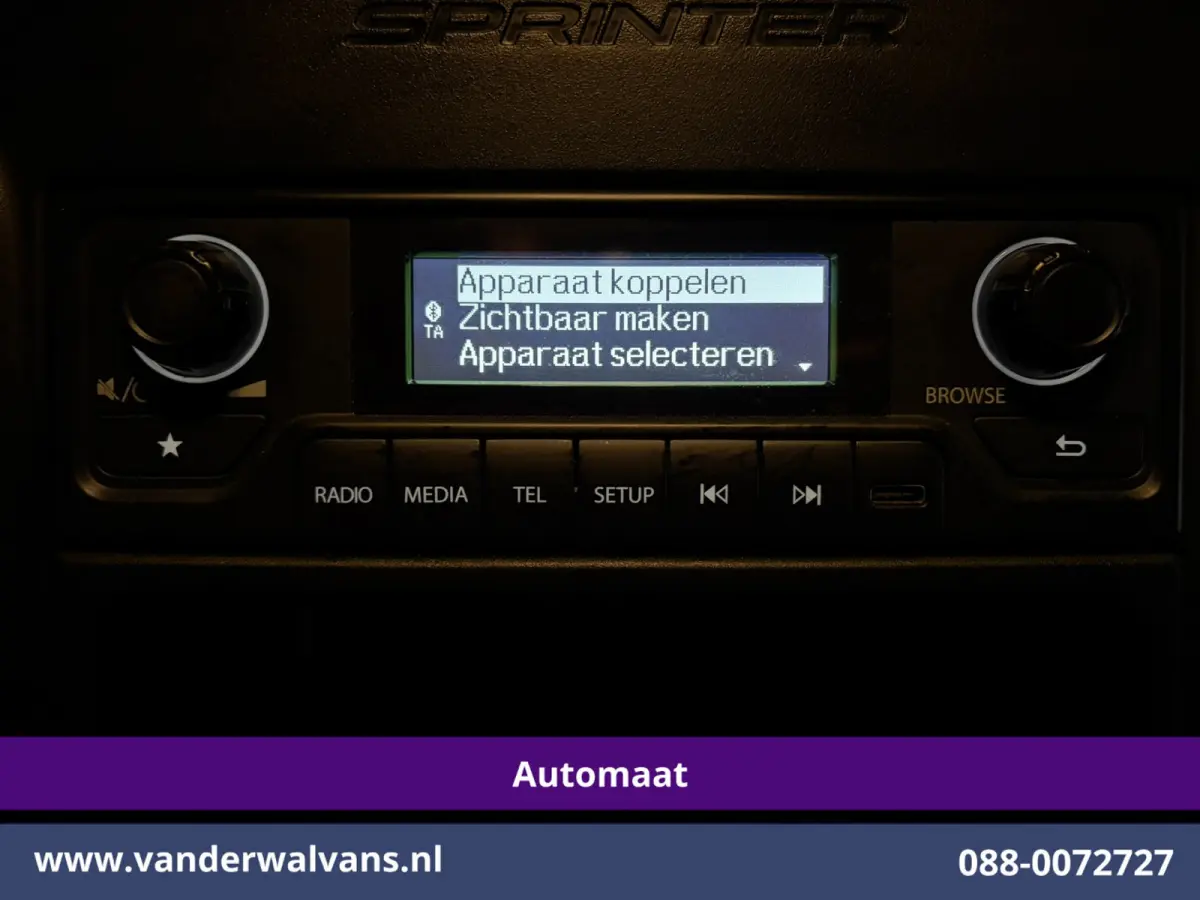 315 CDI 150pk 9G-Tronic Automaat Bakwagen 22m3 KUUB Laadklep Zijdeur Euro6 Airco | LAT om LAT | Leder Bijrijdersbank