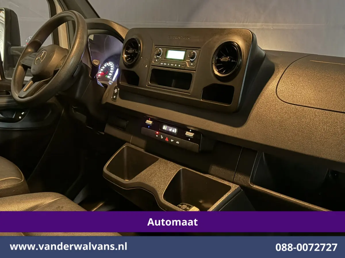 315 CDI 150pk 9G-Tronic Automaat Bakwagen 22m3 KUUB Laadklep Zijdeur Euro6 Airco | LAT om LAT | Leder Bijrijdersbank