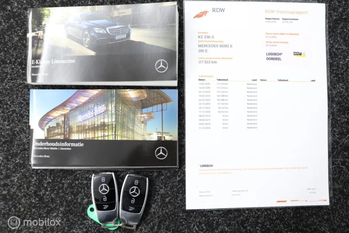 E350 e 286Pk Plug-in hydride | Gereviseerde accu | Luchtvering | Ambient Light | PDC V&A | Led verlichting | Bruin-leder | Essenhout | DEALER-STAAT