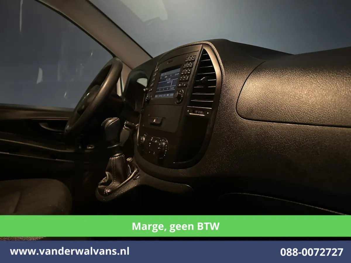 111 CDI 115pk **MARGE, geen BTW** L3H1 Euro6 Airco | Camera | Navigatie | Cruisecontrol Trekhaak, Leder, Parkeersensoren, Bijrijdersbank