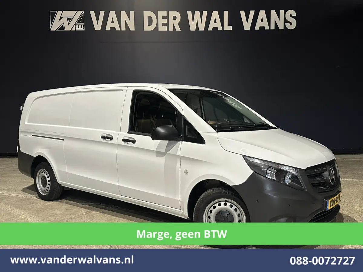 111 CDI 115pk **MARGE, geen BTW** L3H1 Euro6 Airco | Camera | Navigatie | Cruisecontrol Trekhaak, Leder, Parkeersensoren, Bijrijdersbank