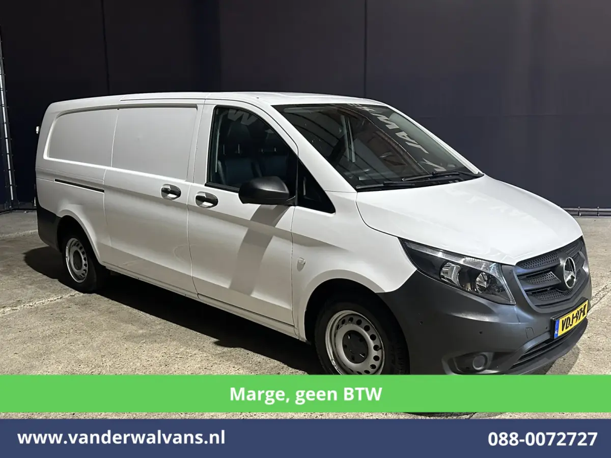 111 CDI 115pk **MARGE, geen BTW** L3H1 Euro6 Airco | Camera | Navigatie | Cruisecontrol Trekhaak, Leder, Parkeersensoren, Bijrijdersbank