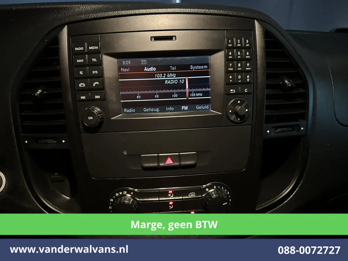 111 CDI 115pk **MARGE, geen BTW** L3H1 Euro6 Airco | Camera | Navigatie | Cruisecontrol Trekhaak, Leder, Parkeersensoren, Bijrijdersbank