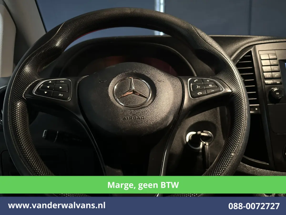 111 CDI 115pk **MARGE, geen BTW** L3H1 Euro6 Airco | Camera | Navigatie | Cruisecontrol Trekhaak, Leder, Parkeersensoren, Bijrijdersbank