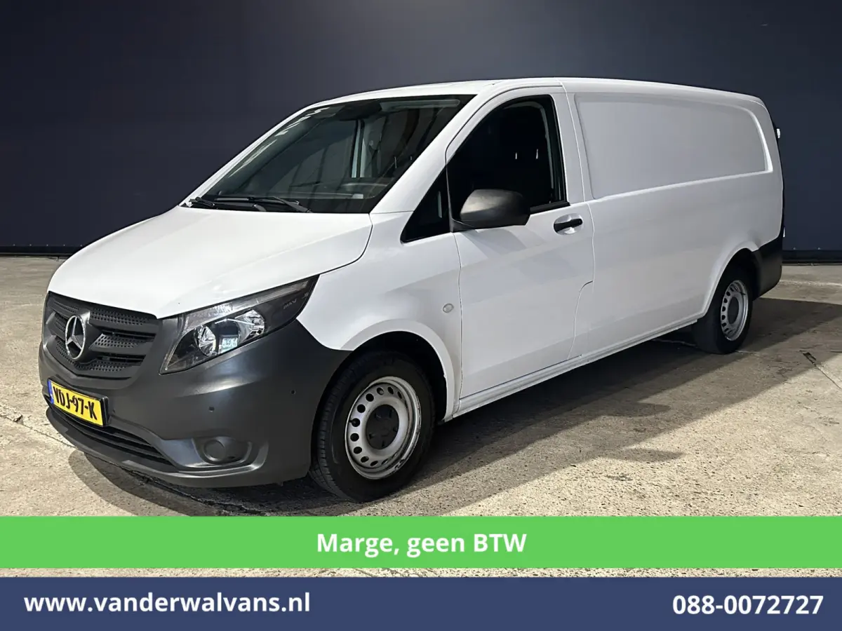 111 CDI 115pk **MARGE, geen BTW** L3H1 Euro6 Airco | Camera | Navigatie | Cruisecontrol Trekhaak, Leder, Parkeersensoren, Bijrijdersbank