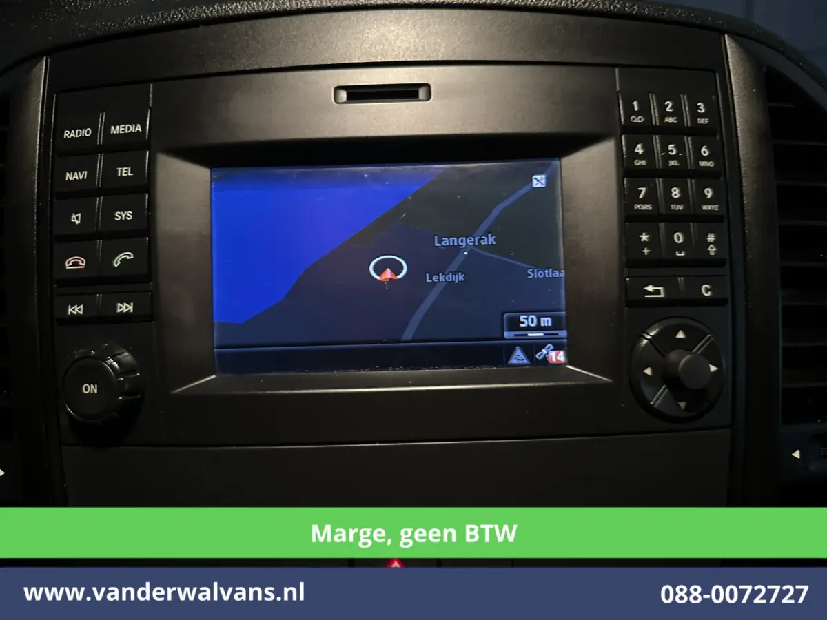 111 CDI 115pk **MARGE, geen BTW** L3H1 Euro6 Airco | Camera | Navigatie | Cruisecontrol Trekhaak, Leder, Parkeersensoren, Bijrijdersbank