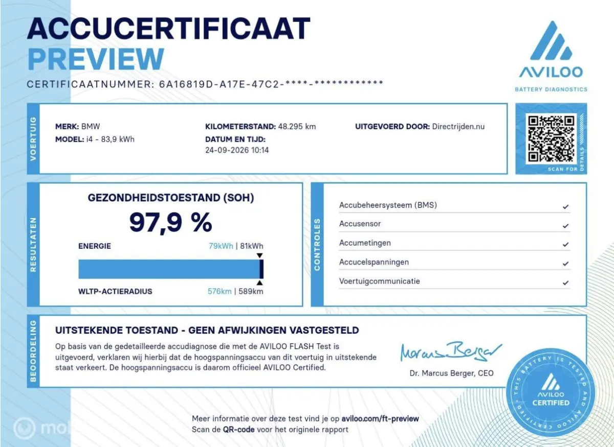 eDrive40 2022| M-Sport | NL auto | Topstaat | SOH 98%