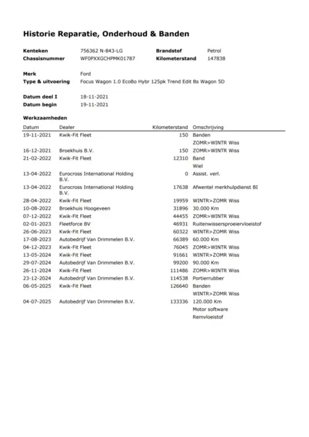 1.0 EcoBoost Business