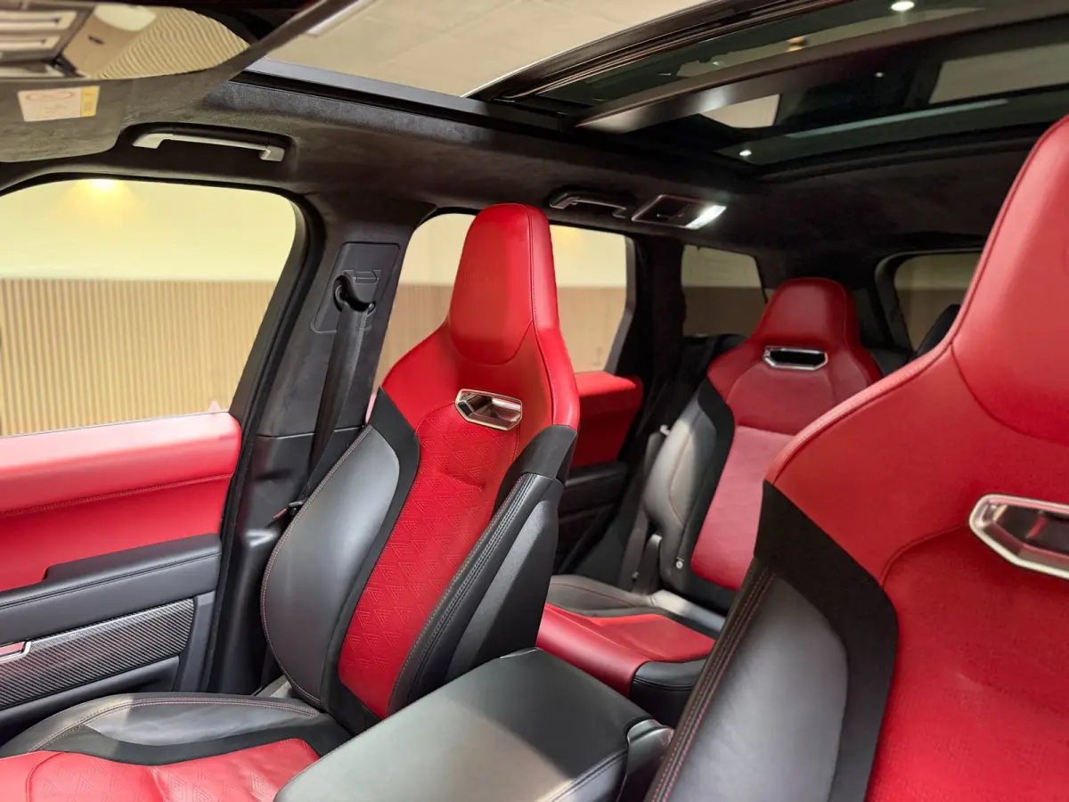 5.0 V8 SC SVR|pano|360|Merdian|HUD|Alcantara hemel|Carbon|Stoelverkoeling|Maxton|