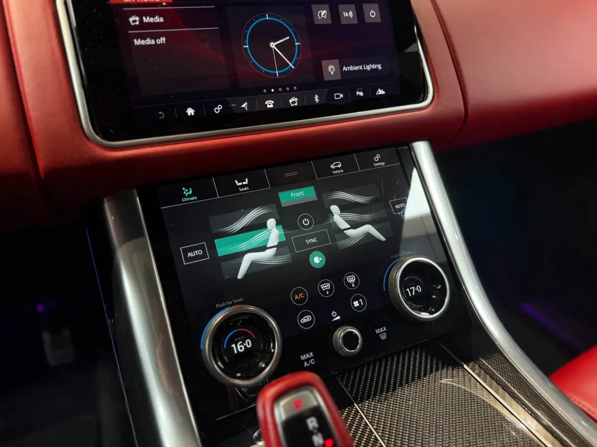 5.0 V8 SC SVR|pano|360|Merdian|HUD|Alcantara hemel|Carbon|Stoelverkoeling|Maxton|