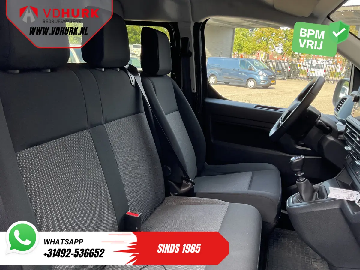 2.0 HDi 145 pk DC Dubbel Cabine LED/ Carplay/ 2x Schuifdeur/ Virtual Cockpit/ Keyless/ Climate/ Camera/ 17’LMV/ PDC/ Afn.Trekhaak