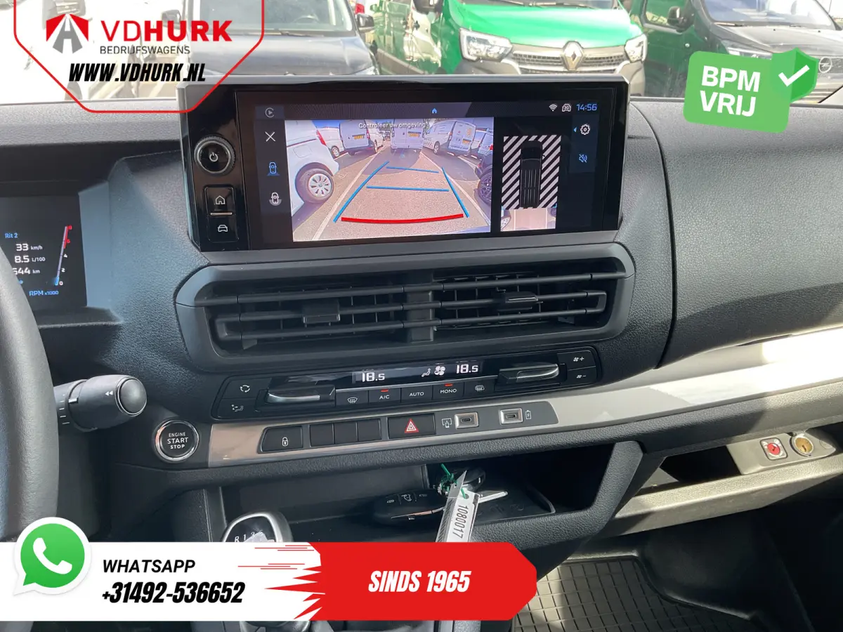 2.0 HDi 145 pk DC Dubbel Cabine LED/ Carplay/ 2x Schuifdeur/ Virtual Cockpit/ Keyless/ Climate/ Camera/ 17’LMV/ PDC/ Afn.Trekhaak