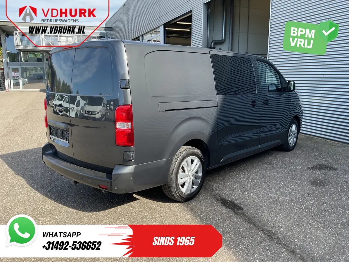 2.0 HDi 145 pk DC Dubbel Cabine LED/ Carplay/ 2x Schuifdeur/ Virtual Cockpit/ Keyless/ Climate/ Camera/ 17’LMV/ PDC/ Afn.Trekhaak