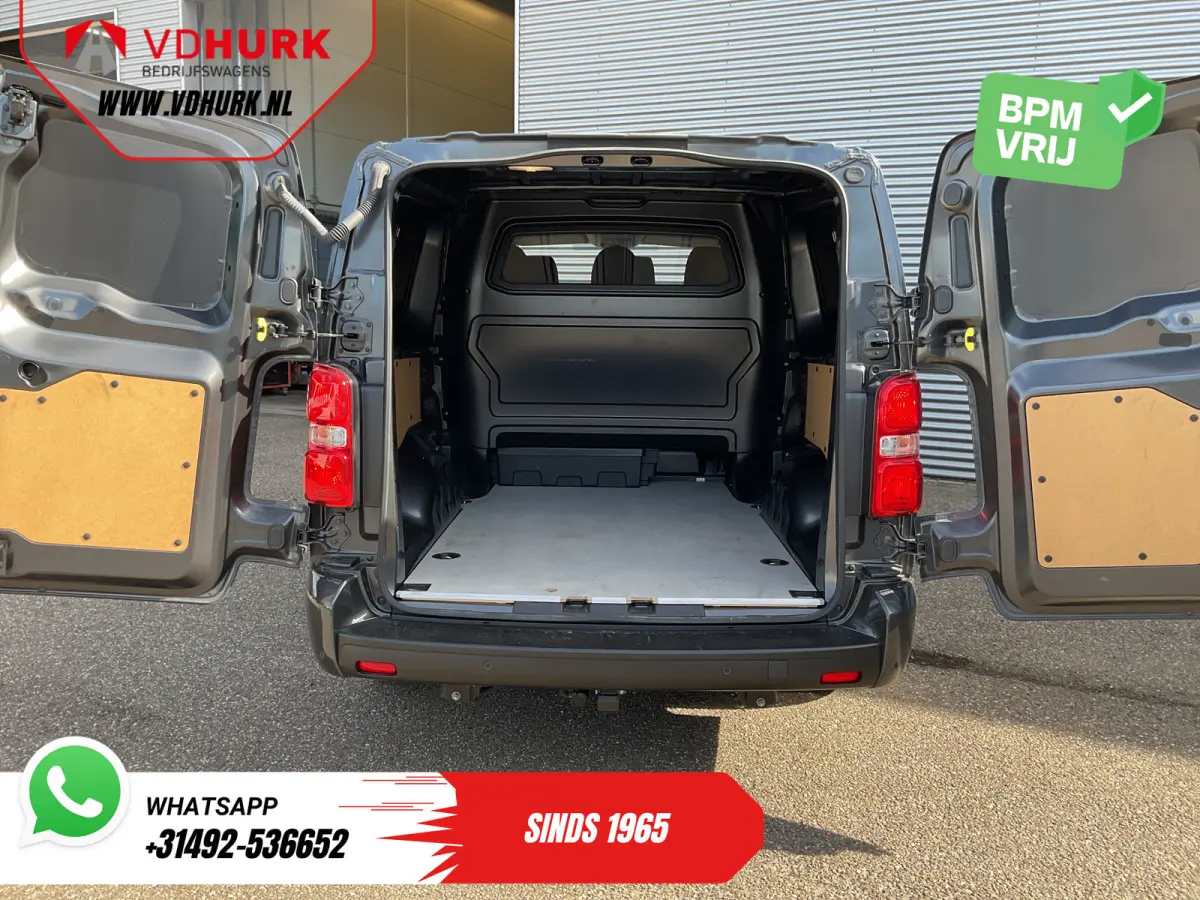 2.0 HDi 145 pk DC Dubbel Cabine LED/ Carplay/ 2x Schuifdeur/ Virtual Cockpit/ Keyless/ Climate/ Camera/ 17’LMV/ PDC/ Afn.Trekhaak