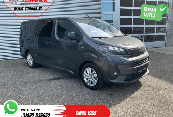 2.0 HDi 145 pk DC Dubbel Cabine LED/ Carplay/ 2x Schuifdeur/ Virtual Cockpit/ Keyless/ Climate/ Camera/ 17’LMV/ PDC/ Afn.Trekhaak